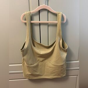 Abercrombie & Fitch corset square neck tank, size M
